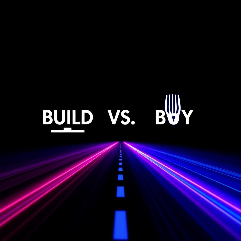 Digital road forking into build and buy directions